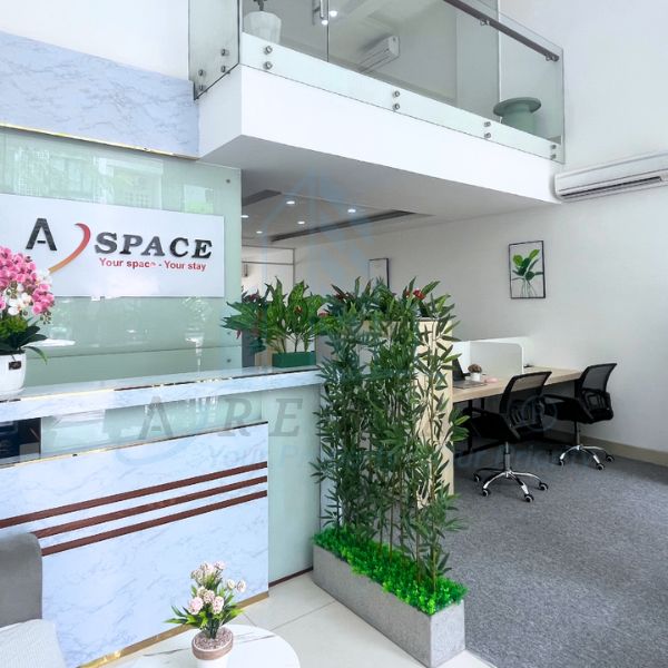 Dịch văn phòng chia sẻ tại A Space Office bao gồm đầy đủ các trang thiết bị, tiện ích