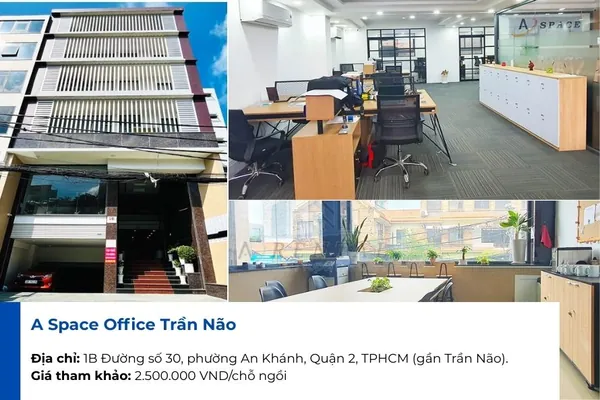 A Space Office cho thuê văn phòng chia sẻ Quận 2 