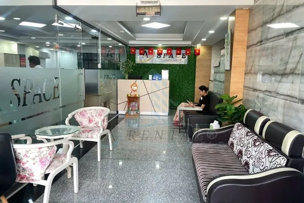 Khu vực lễ tân tại chi nhánh Quận 2 