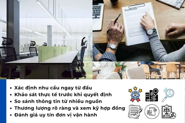 Chia sẻ kinh nghiệm thuê văn phòng chia sẻ tại Quận 2 