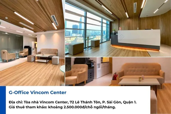 Đơn vị G-Office cho thuê văn phòng chia sẻ tại Quận 1