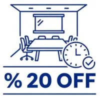 Giảm 20% thuê phòng họp theo giờ