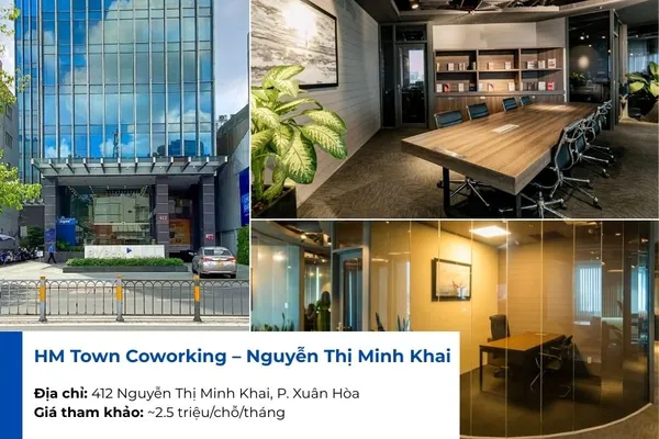 Đơn vị cho thuê văn phòng chia sẻ Quận 3 HM Town