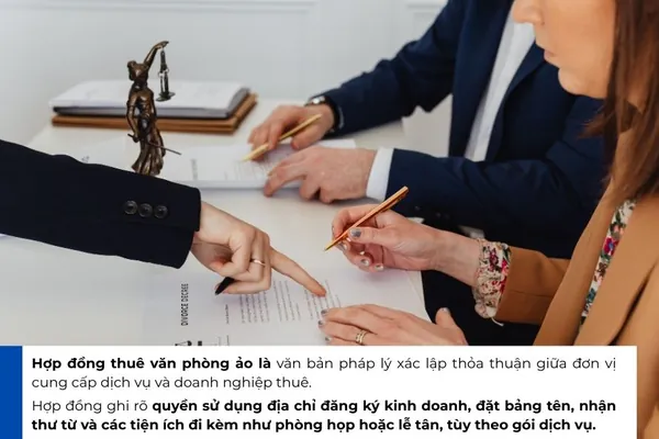 Định nghĩa hợp đồng thuê văn phòng ảo là gì