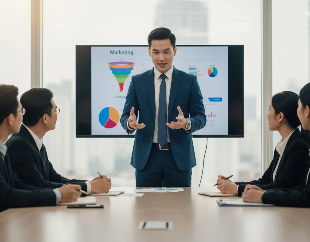 Nhóm khách hàng doanh nghiệp thuê văn phòng ảo