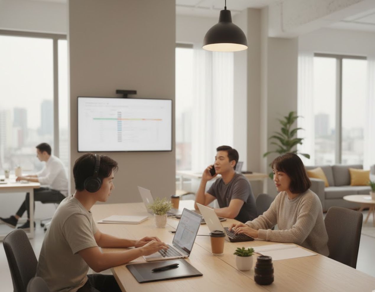 Nhóm khách hàng freelancer ưu tiên chọn văn phòng chia sẻ