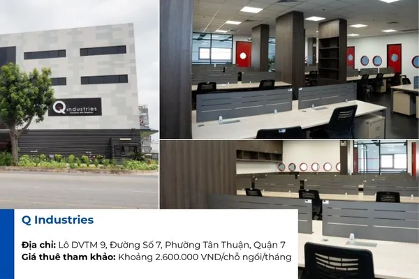 Q Industries thiết kế không gian làm việc chung theo phong cách thiên nhiên