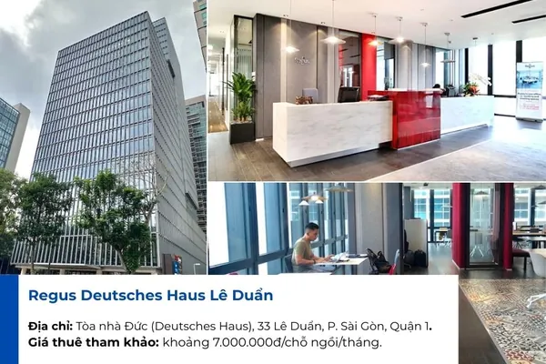 Đơn vị Regus vói nhiều năm kinh nghiệm