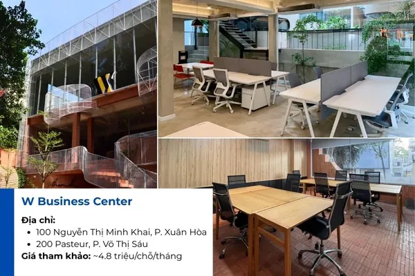 W Business Center thuộc phân khúc văn phòng chia sẻ Quận 3 cao cấp