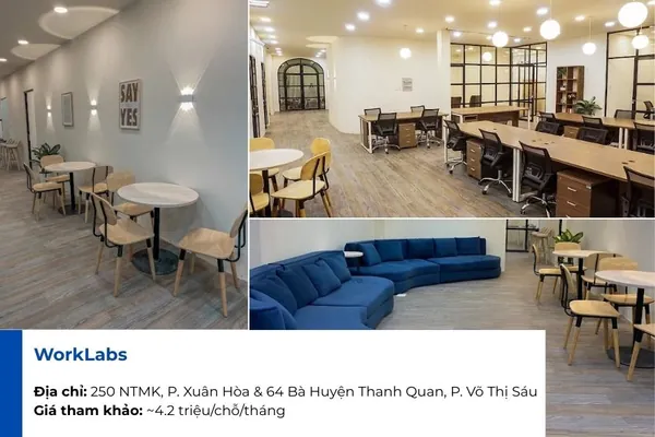 Văn phòng chia sẻ Quận 3 tại WorkLaps