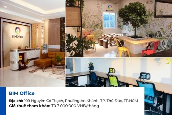 BIM office coworking space Quận 2.