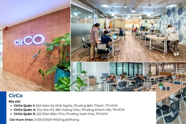 CirCO Coworking Space Quận 1.