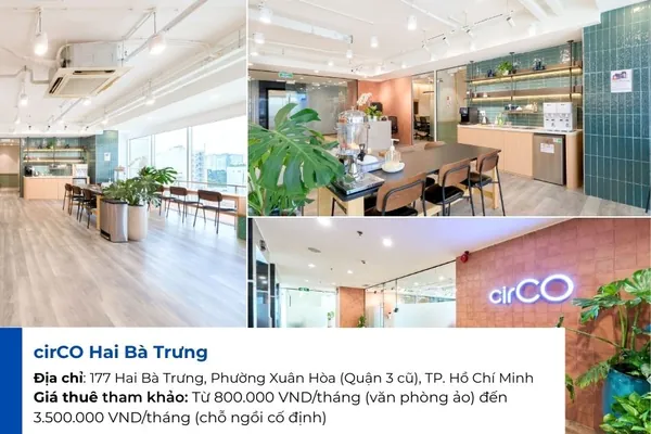 CirCO Hai Bà Trưng Coworking Space.