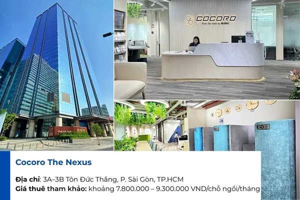 Cocoro The Nexus Coworking space Quận 1.