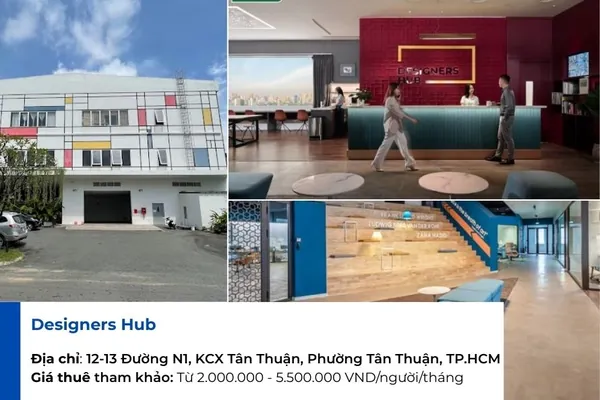 Designers Hub Coworking Space Quận 7.