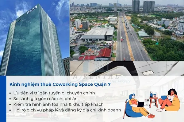 Kinh nghiệm thuê Coworking Space Quận 7.