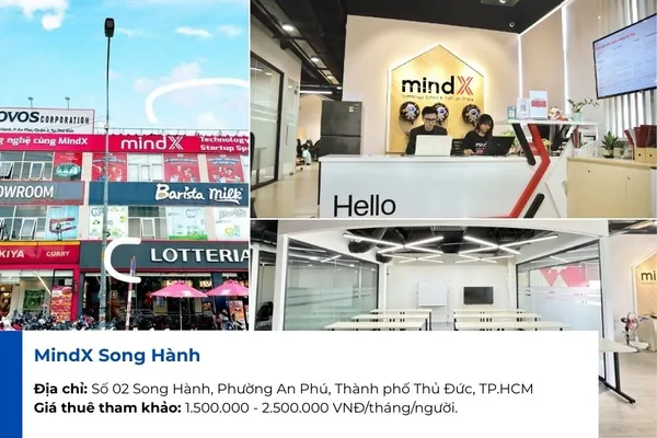 MindX Song Hành Coworking Space.