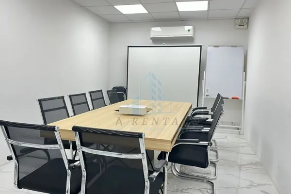 Phòng họp tiếp khách chuyên nghiệp tại A Space Office.