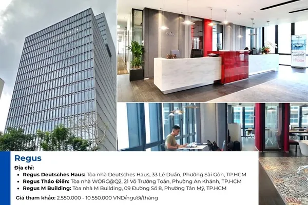 Regus Coworking Space.