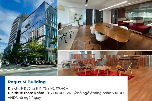 Regus M Building Coworking Space Quận 7.
