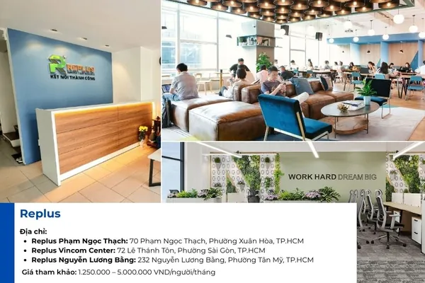 Replus Coworking Space.