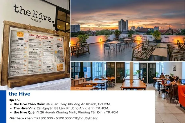 The Hive Coworking Space HCM.