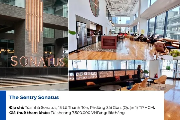 The Sentry Sonatus Coworking space Quận 1.