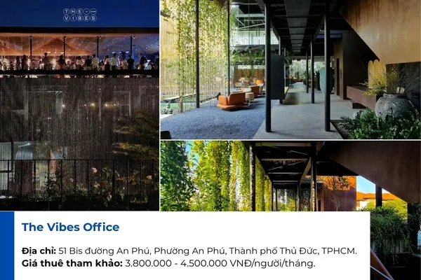 Coworking Space Quận 2 The Vibes Office.