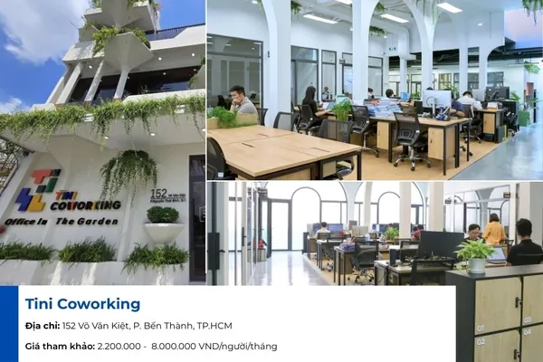 Tini Coworking Space TPHCM.