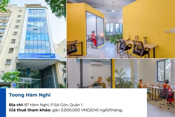 Toong Hàm Nghi Coworking space.