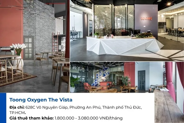 Coworking Space Toong Oxygen The Vista.